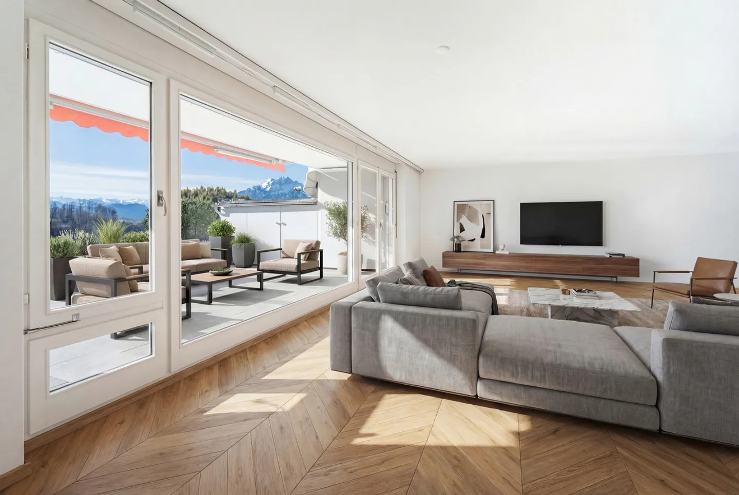 Sonnige Wohnung mit Seeblick - Foto 1 von 4