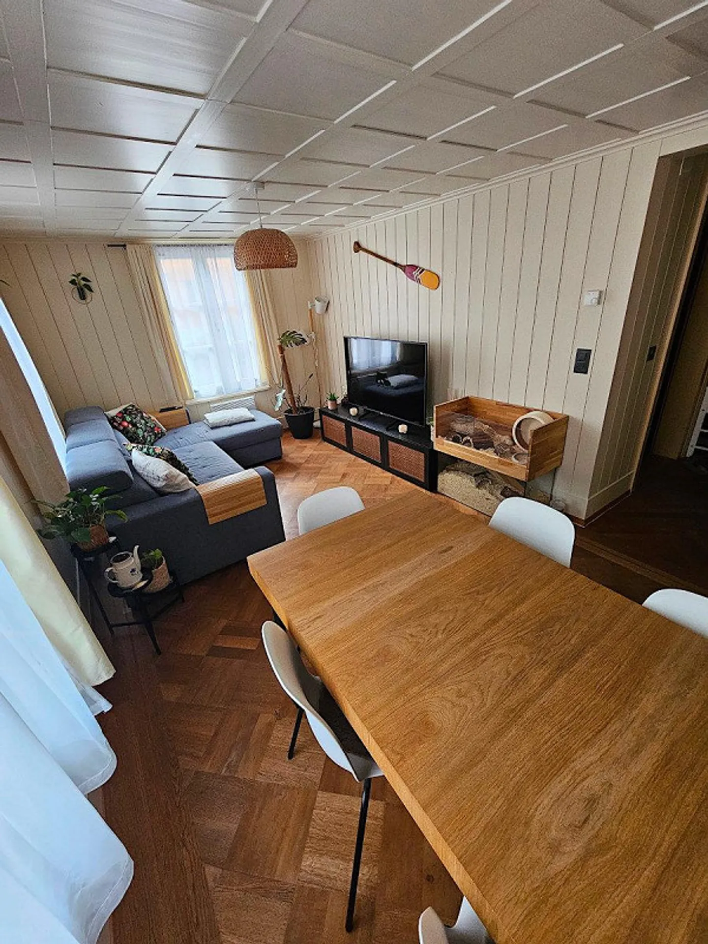 Charmante 3.5-Zimmer Altbauwohnung mit Terrasse - Foto 2 von 7