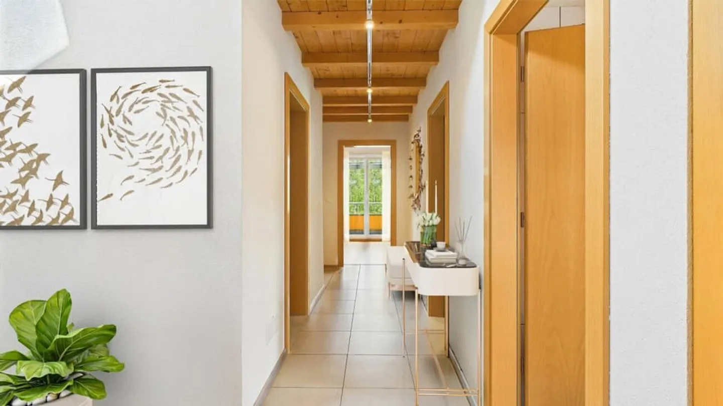 Appartamento mansardato di 4,5 locali con balcone a Susten (Feithieren) - Foto 6 di 10