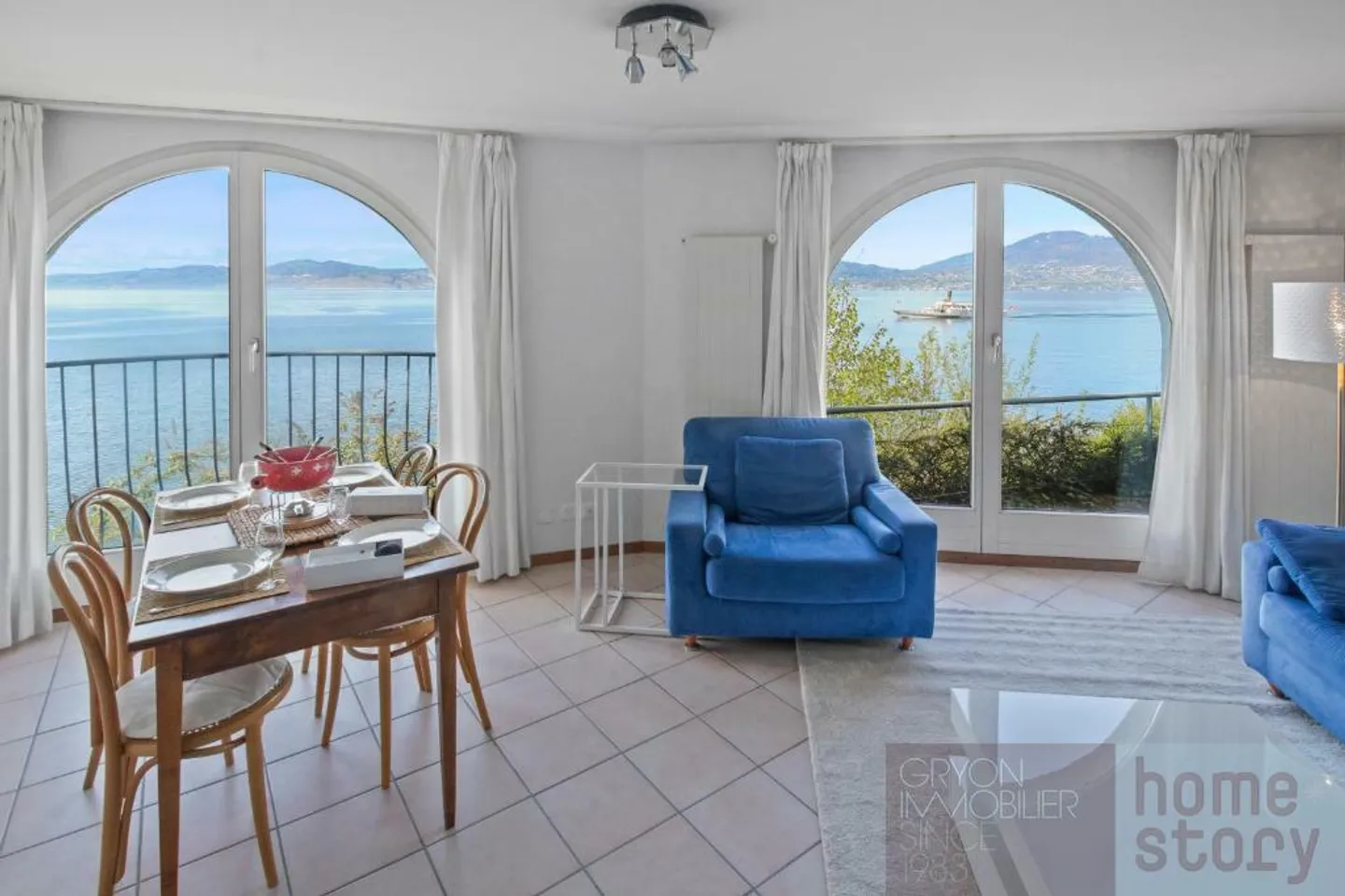 Superbe appartement de 3.5 pièces avec accès direct au lac Léman - Photo 3 sur 16