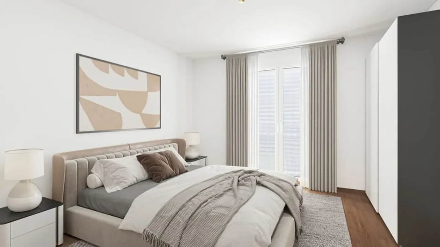 Appartamento familiare di 5,5 stanze con posto auto a Susten (Feithieren) - Foto 7 di 9