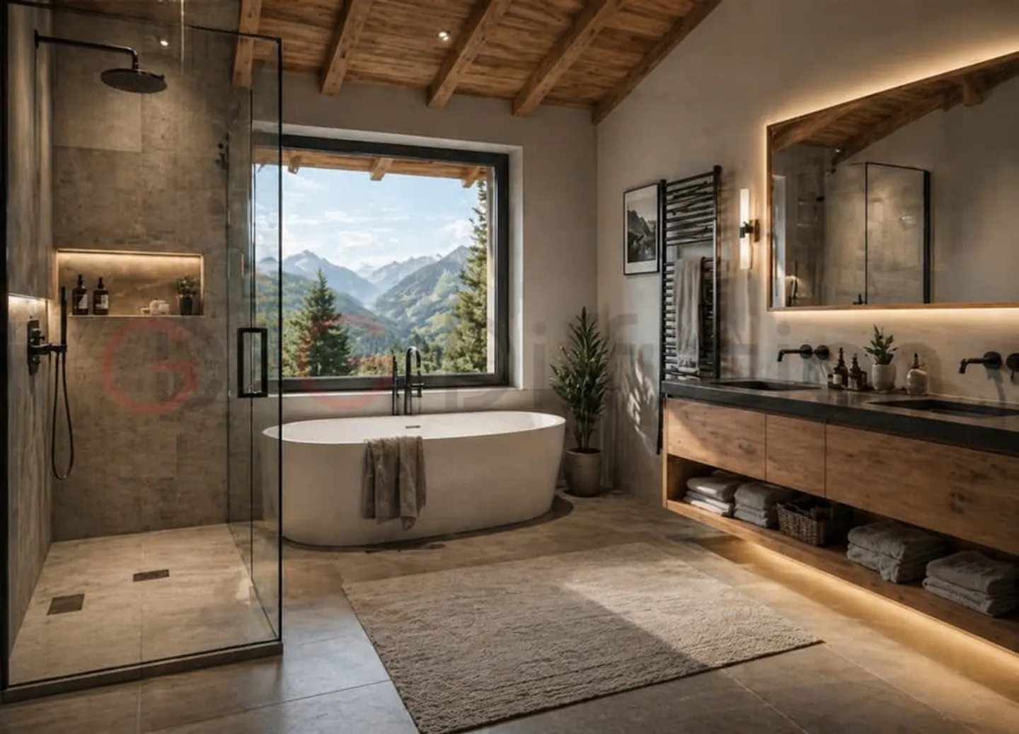 High-end semi-detached villas for sale in Gryon - Photo 4 of 5