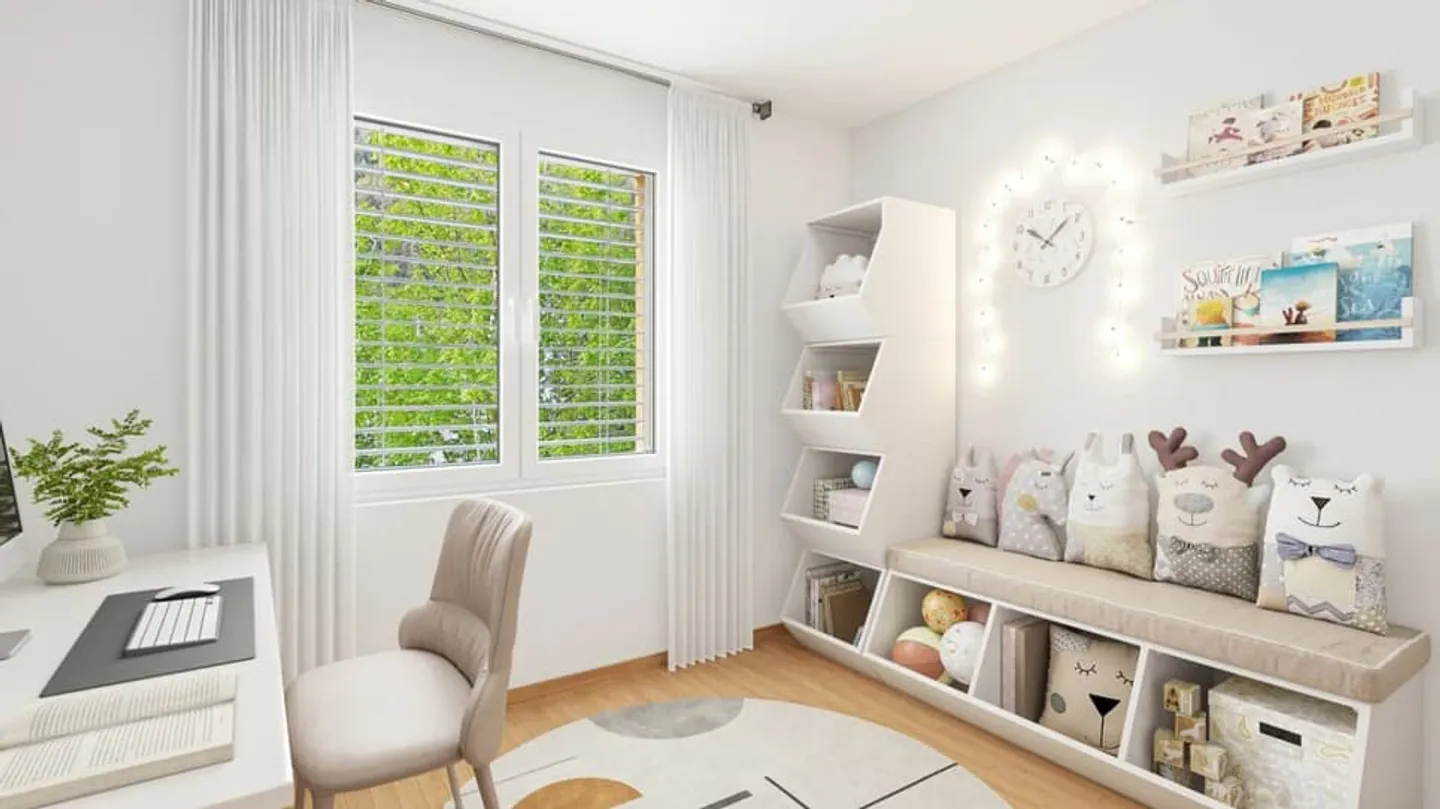 Appartamento familiare di 5,5 stanze con posto auto a Susten (Feithieren) - Foto 4 di 9