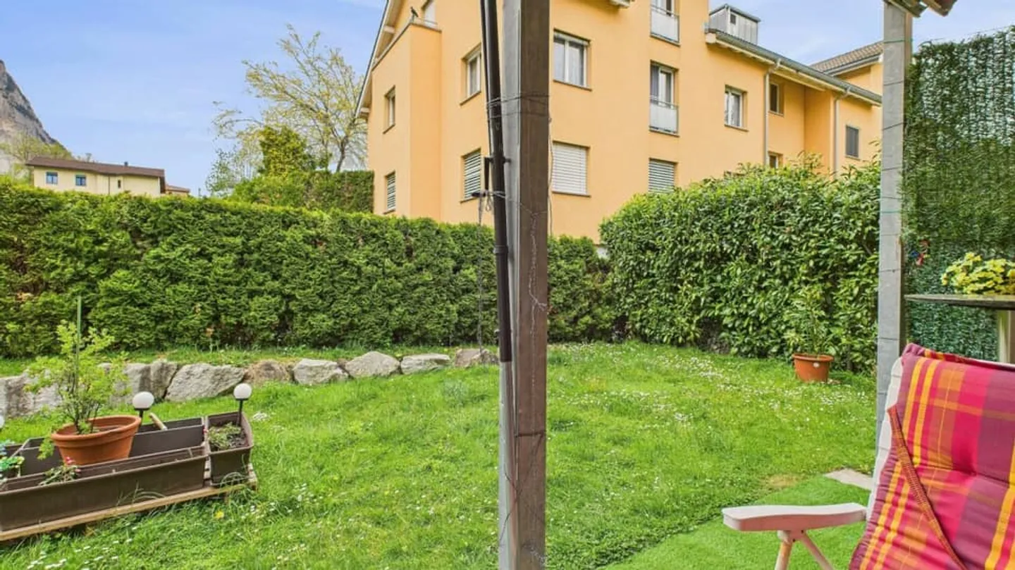 Appartamento giardino 2,5 locali con posto auto a Susten (Feithieren) - Foto 7 di 7