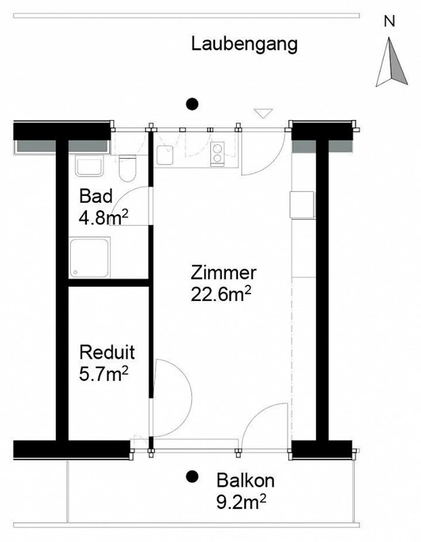 1 Room Apartment in Schlieren - Photo 7 of 7