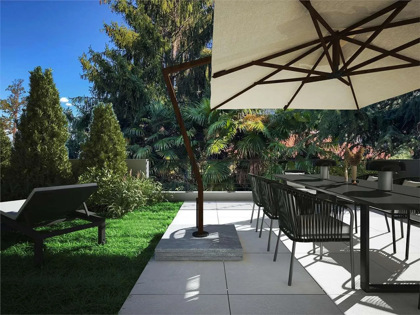 LUGANO | ULTIMA SELEZIONE | 5.5 LOCALI CON GIARDINO PRIVATO - Photo 2 sur 13