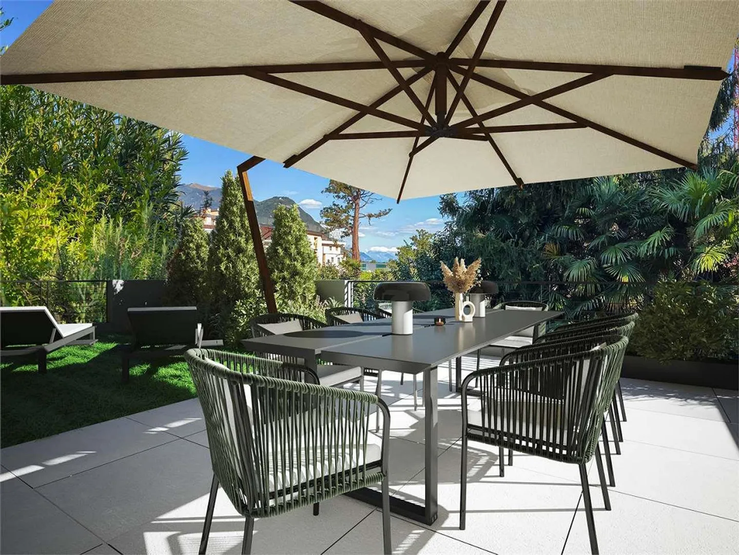LUGANO | ULTIMA SELEZIONE | 5.5 LOCALI CON GIARDINO PRIVATO - Photo 3 sur 13