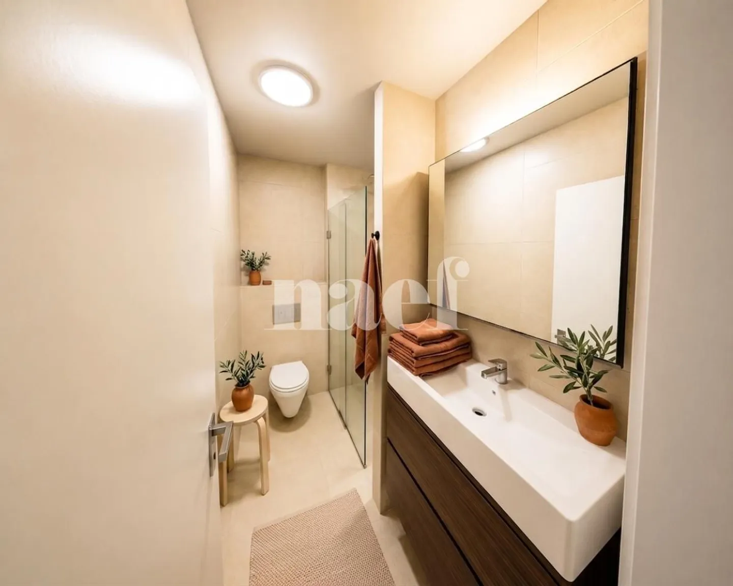 Geräumiges, vollständig renoviertes 6-Zimmer-Duplex im 1. Stock mit Balkon - Foto 4 von 5