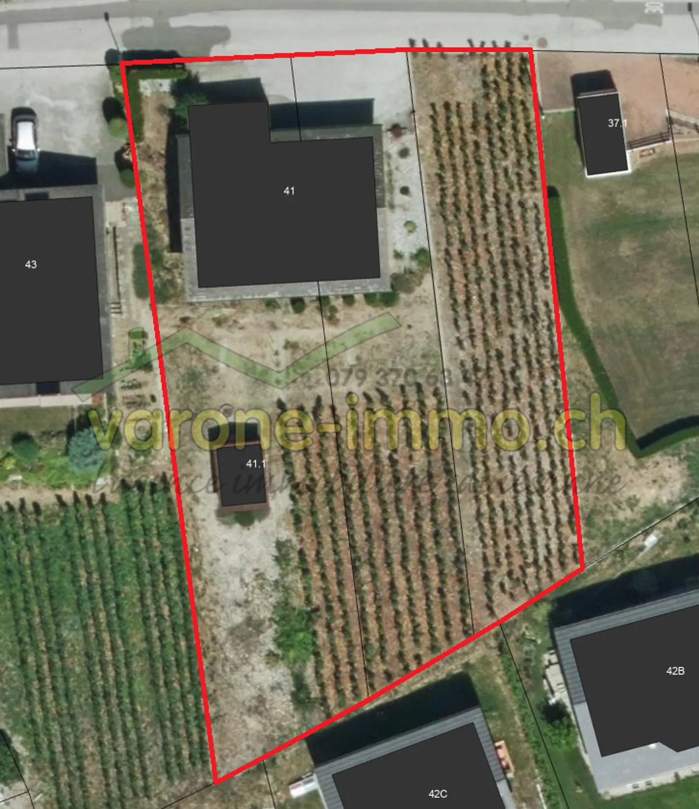 Villa mit 6 Zimmern in Ormône/Savièse mit großem Baugrundstück - Foto 13 von 13