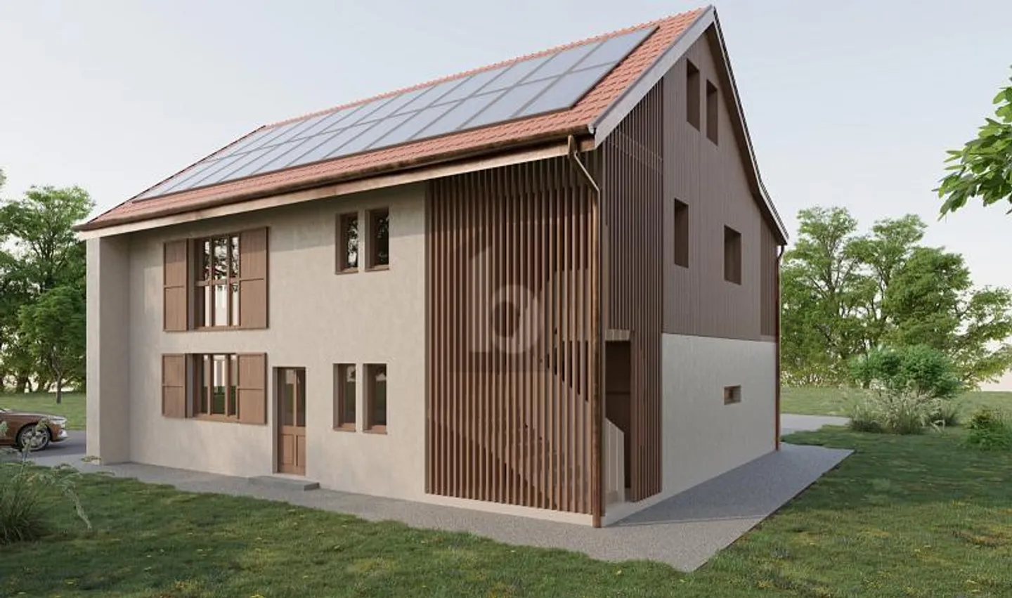 Geräumiges Duplex mit Balkon - Foto 5 von 6