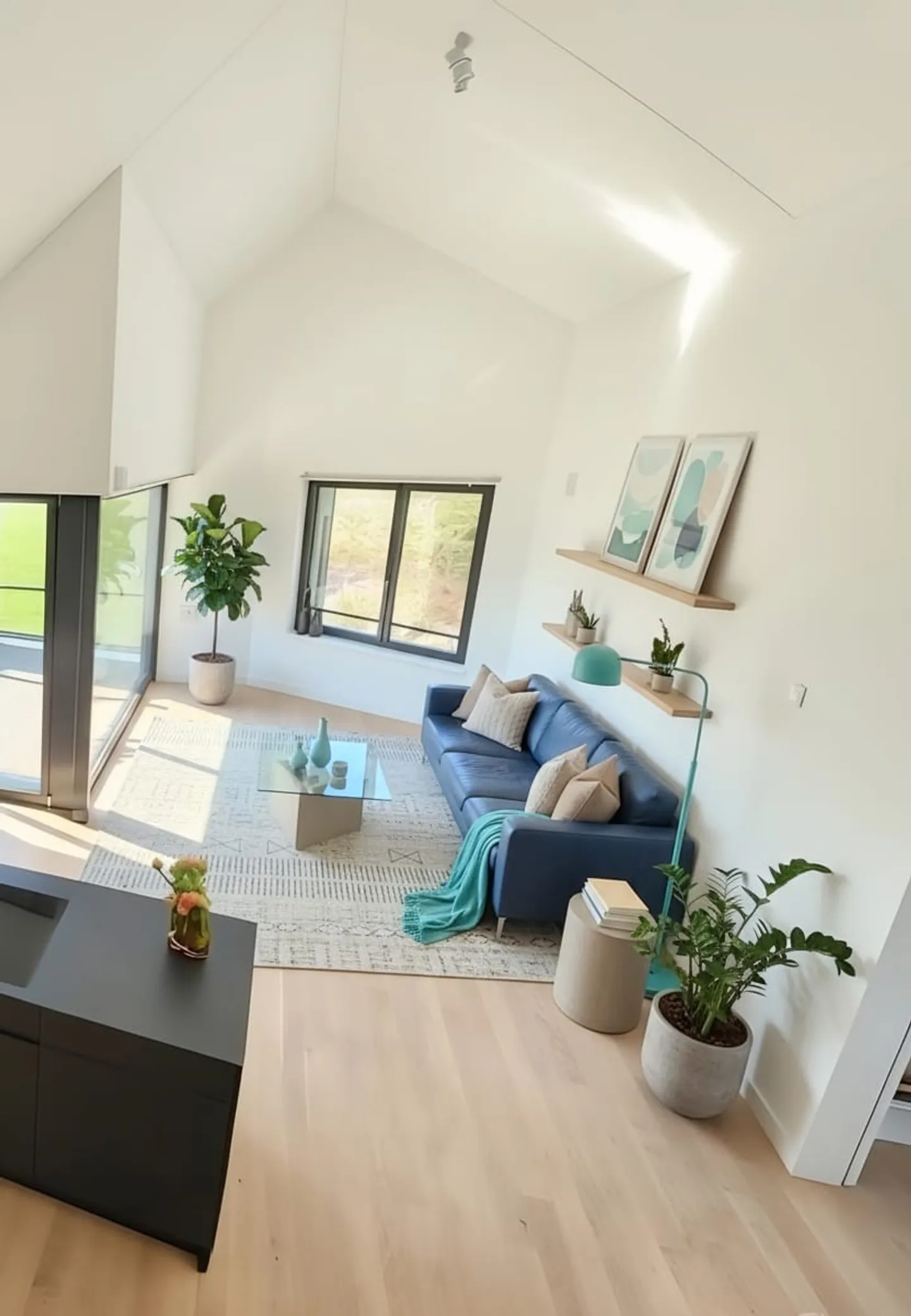 Stylisches Penthouse mit Seesicht - Foto 2 von 9