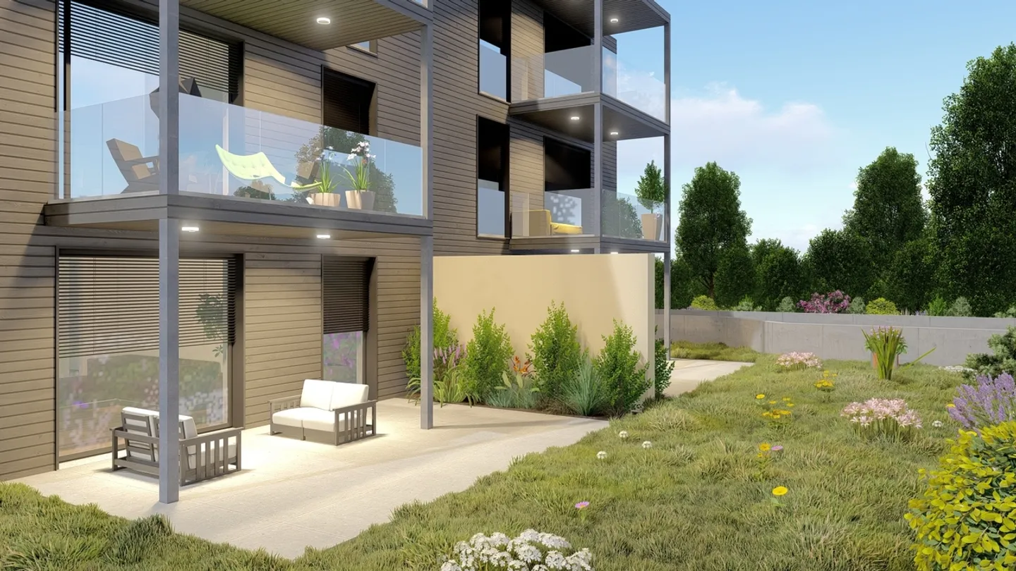 Nouvel appartement de jardin accessible avec deux espaces de sièges - Photo 11 sur 13