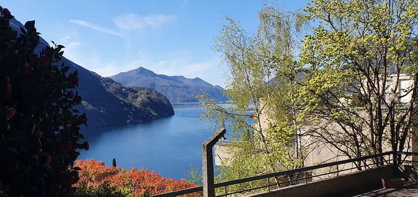 Vue charmante sur le lac de Lugano - Photo 1 sur 13