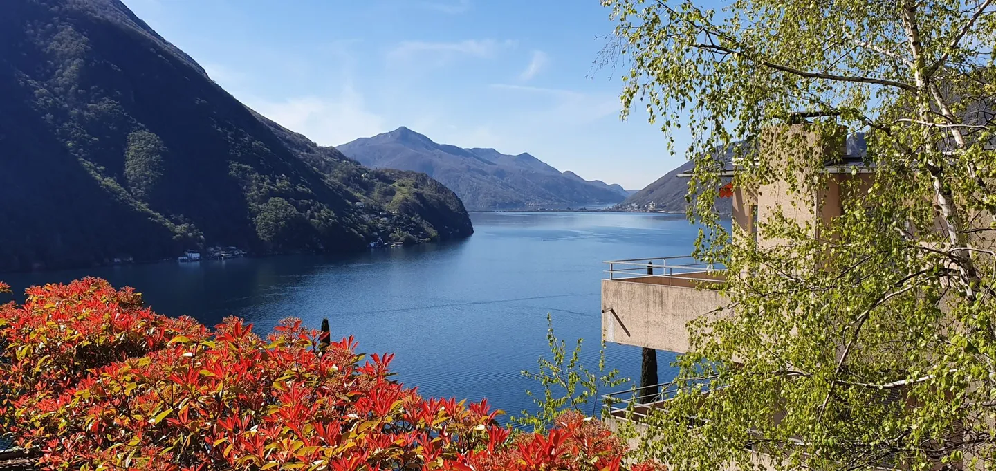 Vue charmante sur le lac de Lugano - Photo 13 sur 13