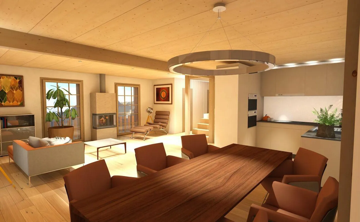 Chalet moderno con costruzione sostenibile e panorama montano - Foto 6 di 8