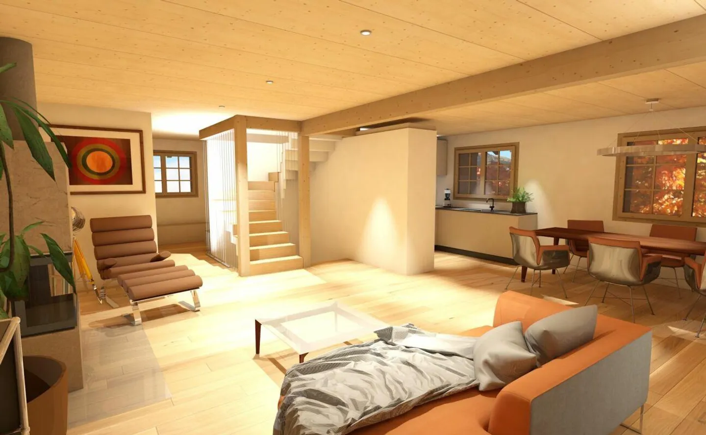 Chalet moderno con costruzione sostenibile e panorama montano - Foto 7 di 8