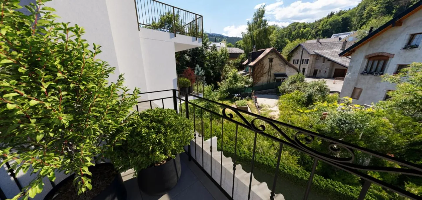 Old charm, modern style. 3.5 rooms / 100m² with generous volume - Photo 3 of 11