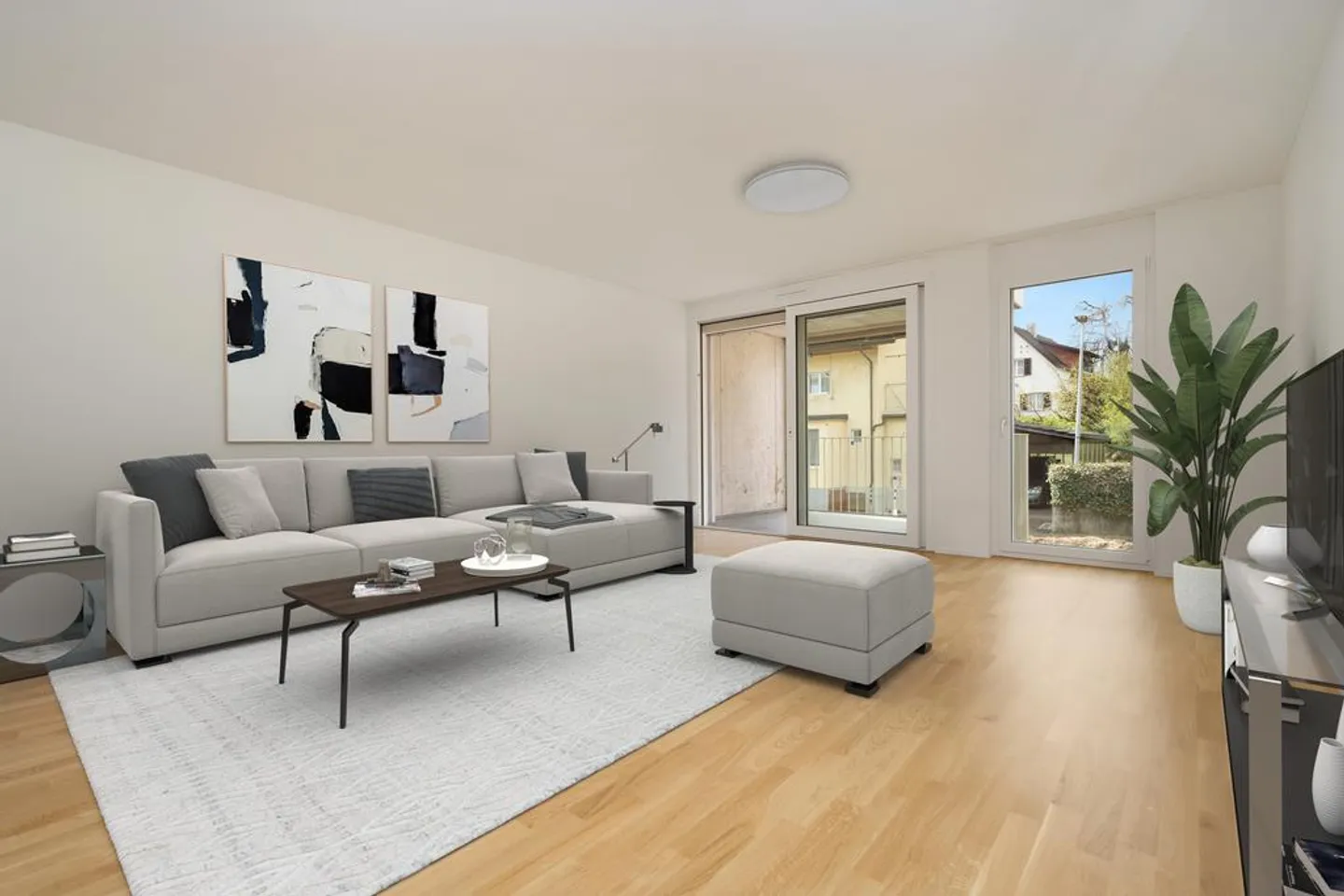 Appartement de 3,5 pièces à l'étage dans l'idyllique Adlerweg - Photo 2 sur 12