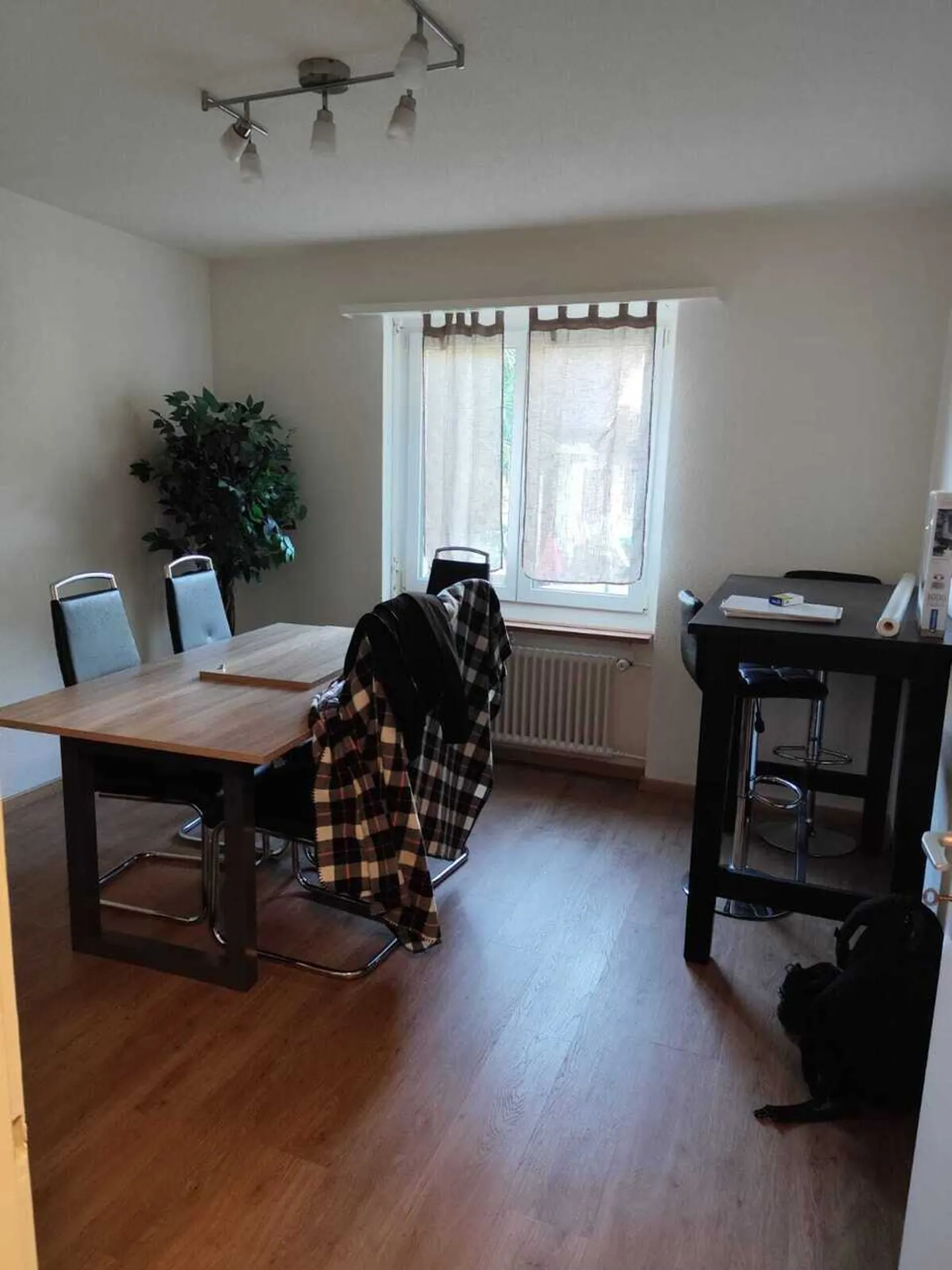 Sonnige 4-Zimmerwohnung mit Garten, renoviert - Foto 5 von 12