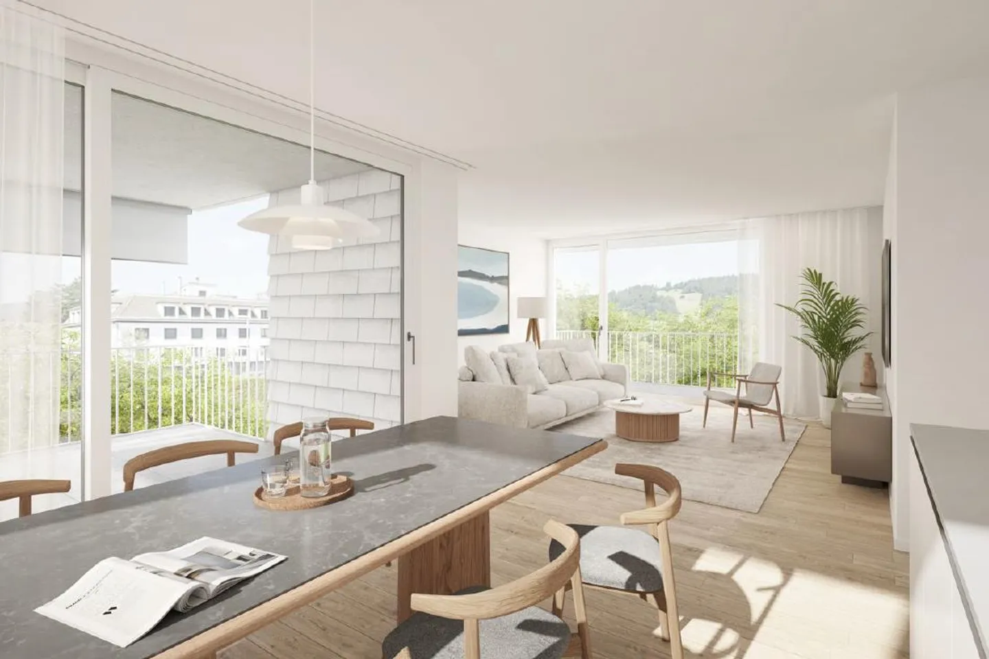 Appartement en duplex de 5½ pièces avec atelier dans un emplacement prisé - Photo 3 sur 7