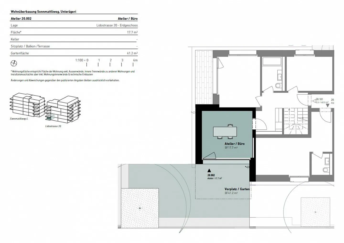 Appartement en duplex de 5½ pièces avec atelier dans un emplacement prisé - Photo 4 sur 7