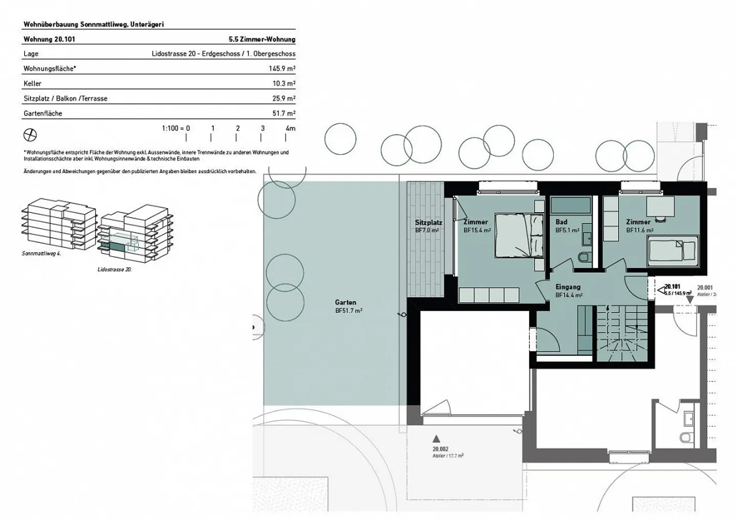 Appartement en duplex de 5½ pièces avec atelier dans un emplacement prisé - Photo 5 sur 7