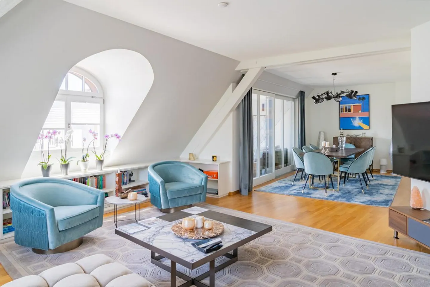 Luxuriöses Penthouse in Zürich Seefeld - Foto 1 von 4