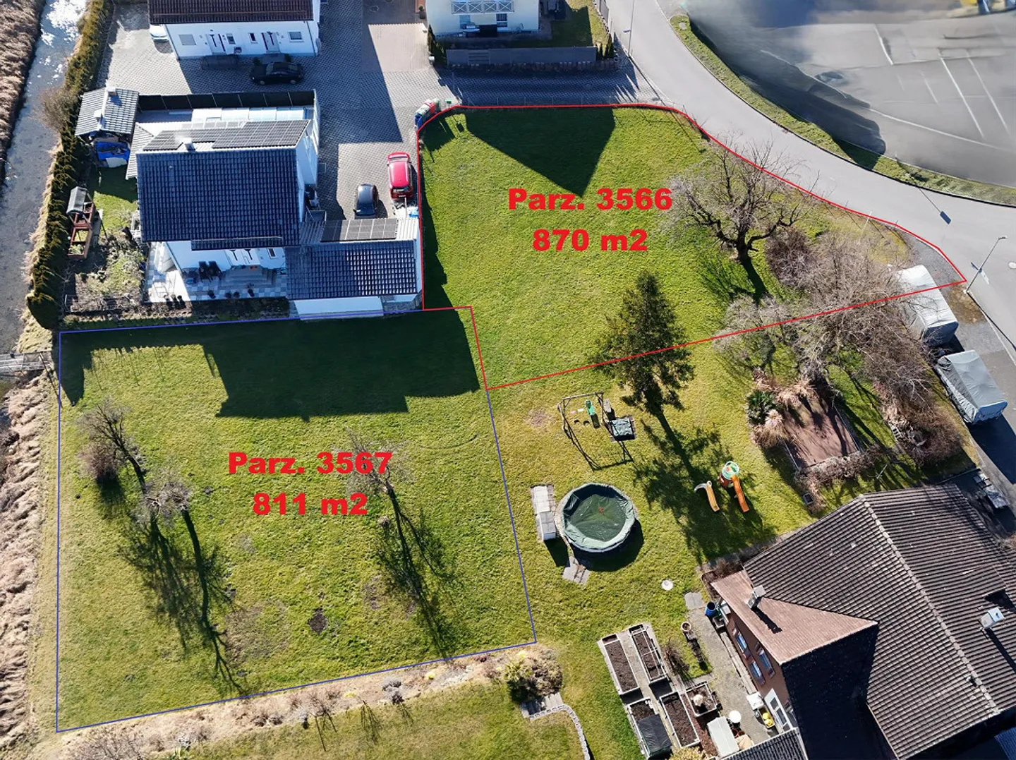 Zwei Baulandparzellen in Mischzone - Foto 1 von 5