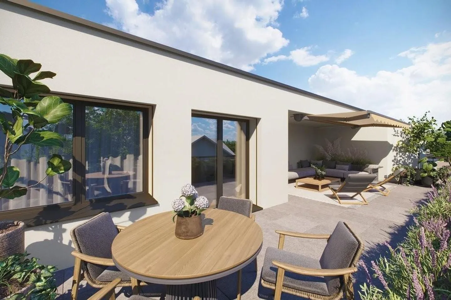 Stylish penthouse apartment with over 100 square meters of roof terrace - Photo 6 of 7