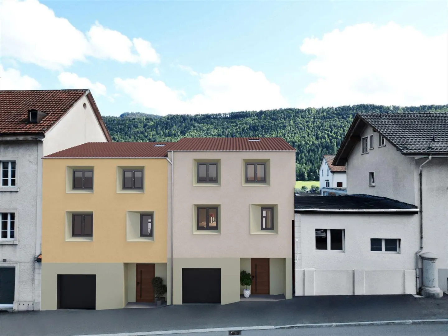 St-Imier, maison mitoyenne neuve 5.5 pièces - Photo 5 sur 5