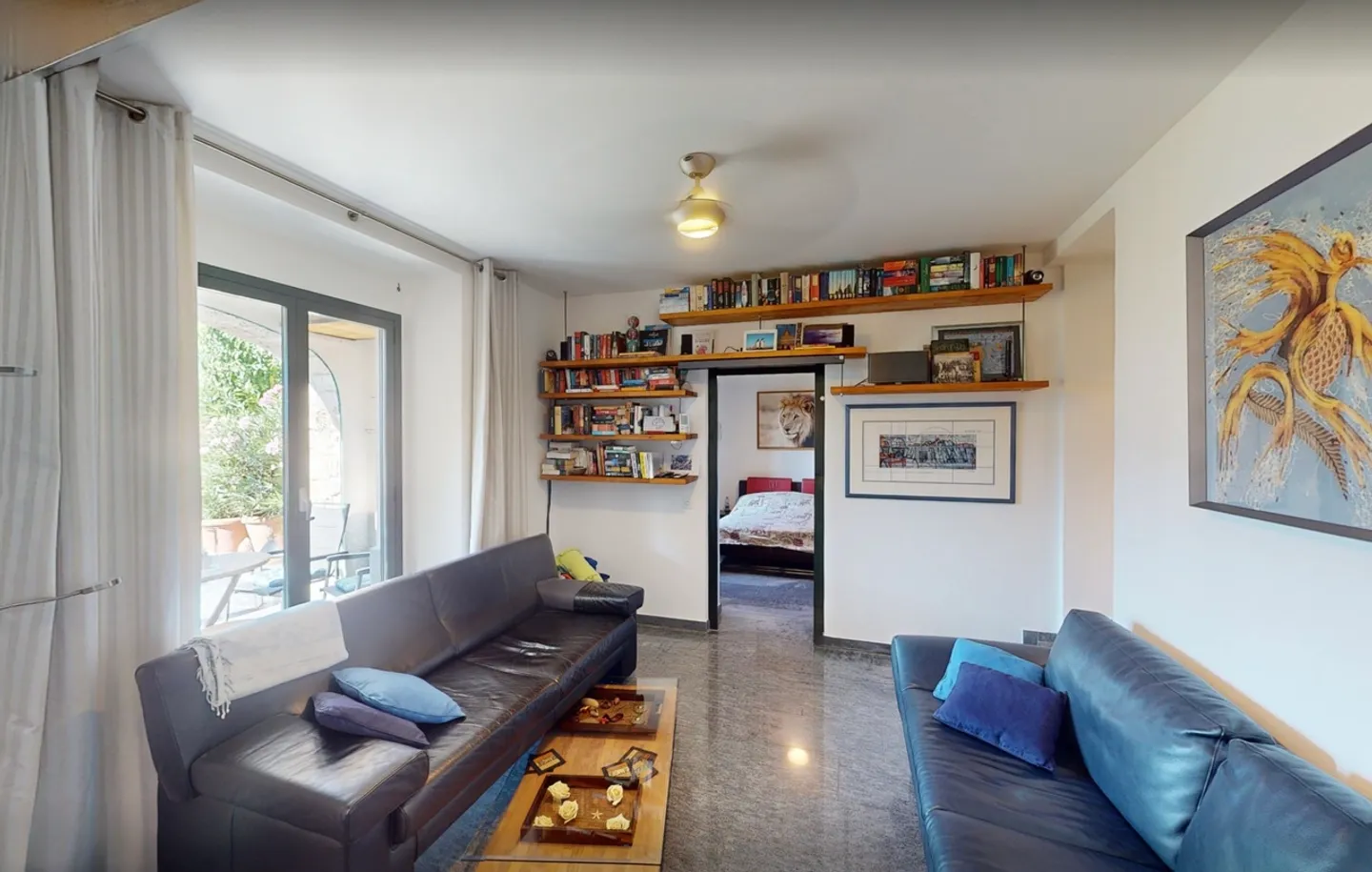 Besonderes Raumkonzept im Tessiner Haus mit Garten und Seesicht - Foto 5 di 19
