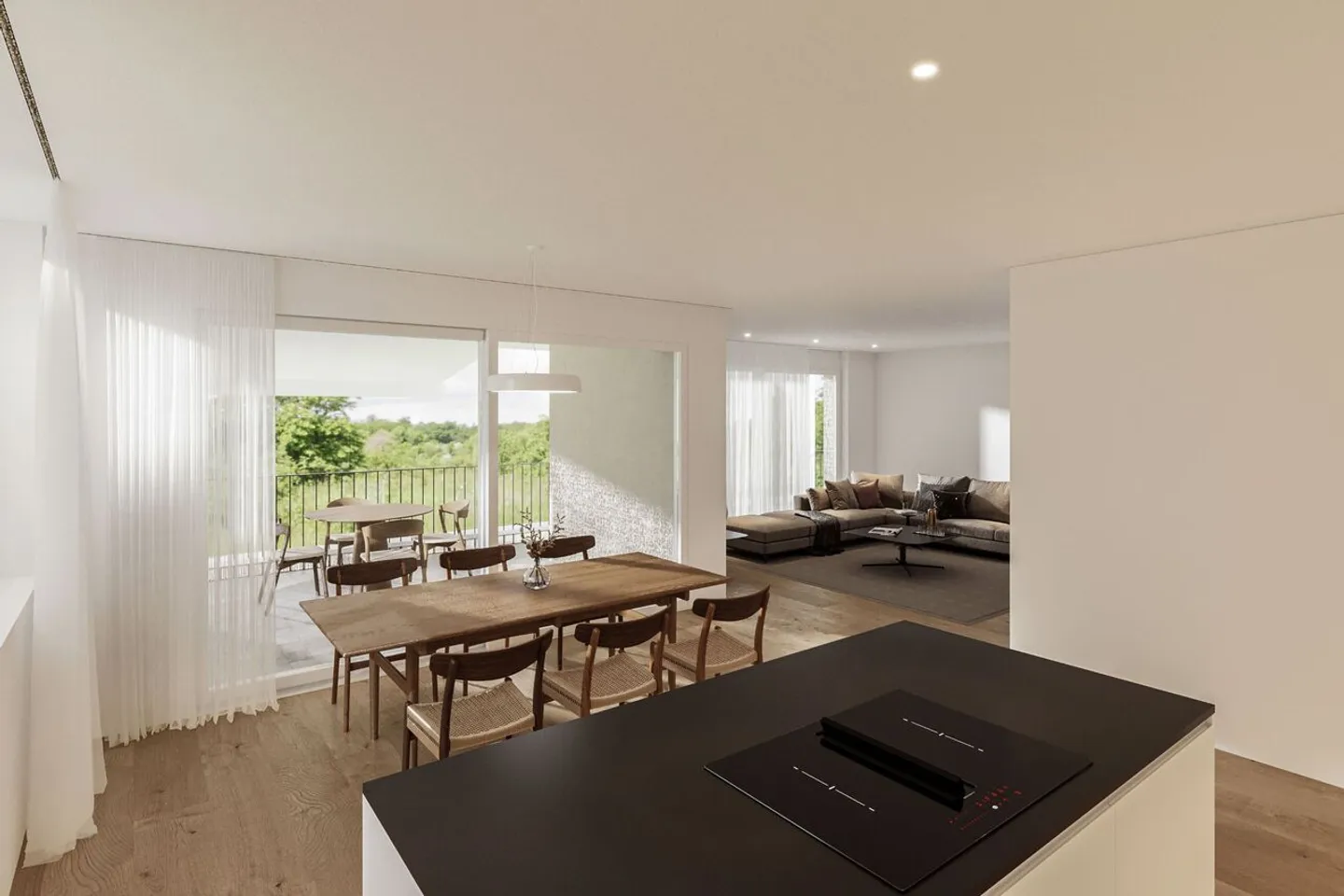 Superbe appartement de jardin avec beaucoup d'espace - Photo 3 sur 8