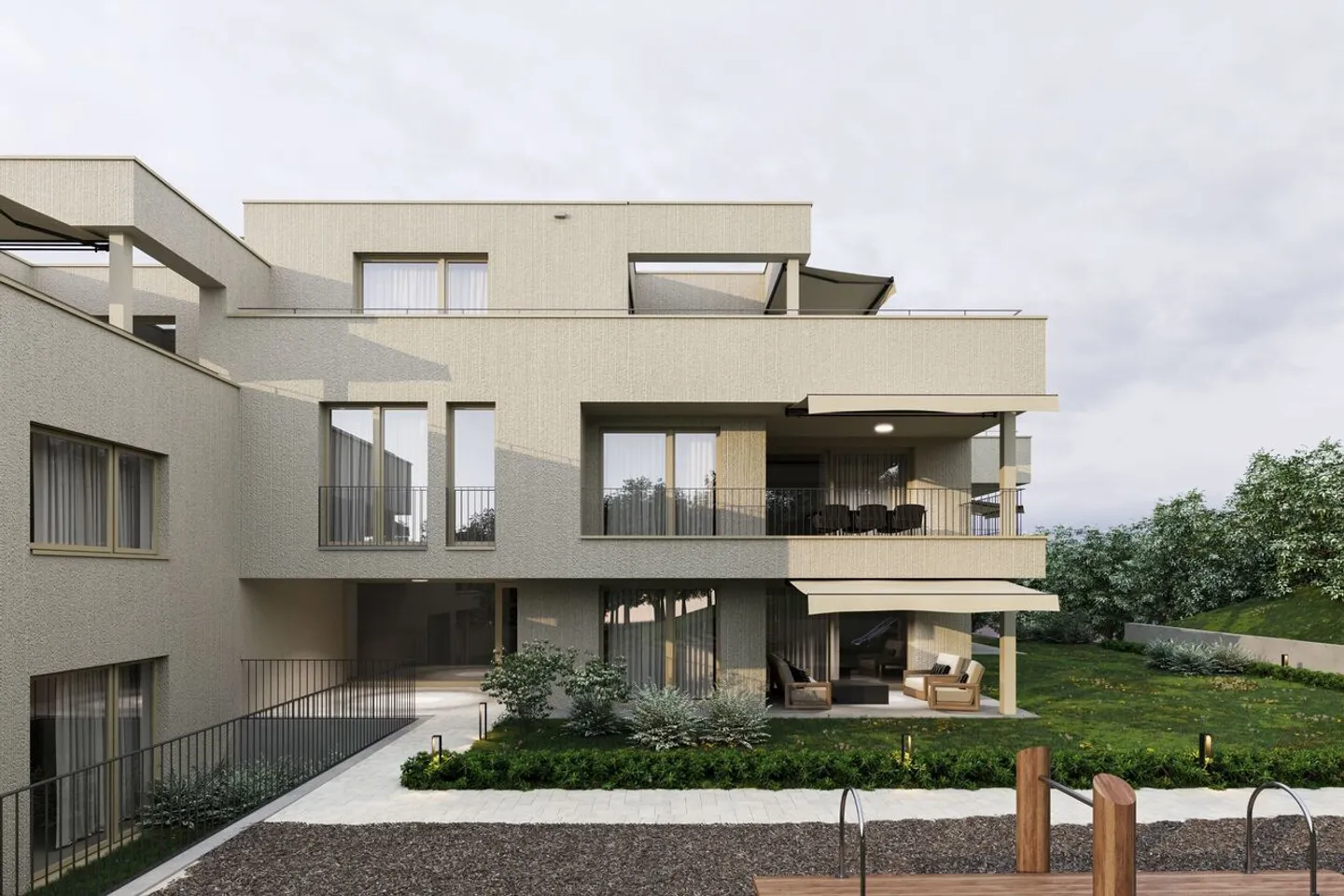 Superbe appartement de jardin avec beaucoup d'espace - Photo 2 sur 8