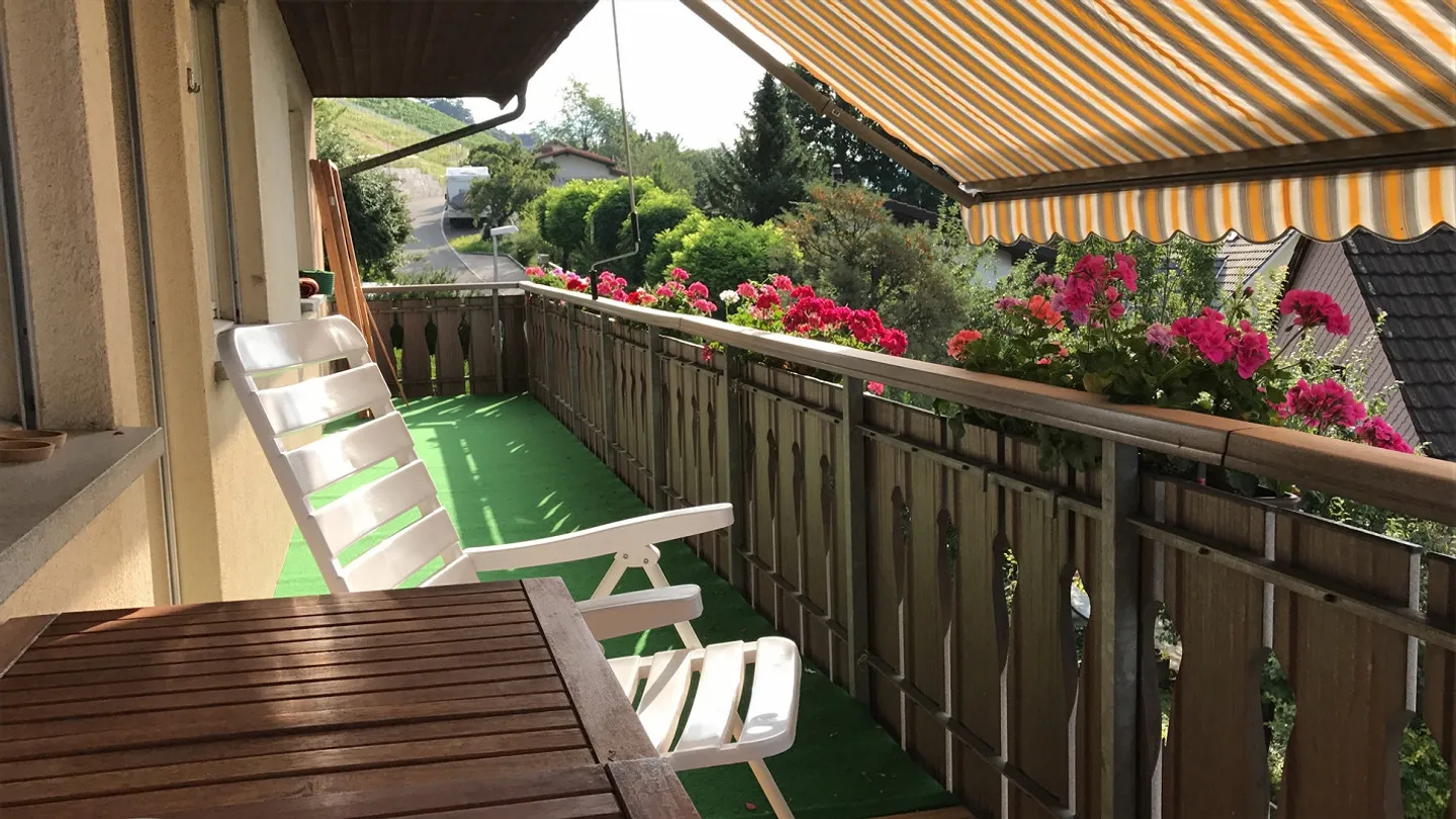 Grosse, helle und sonnige 4.5 Zimmerwohnung mit Traumaussicht 123m2 - Foto 7 von 15