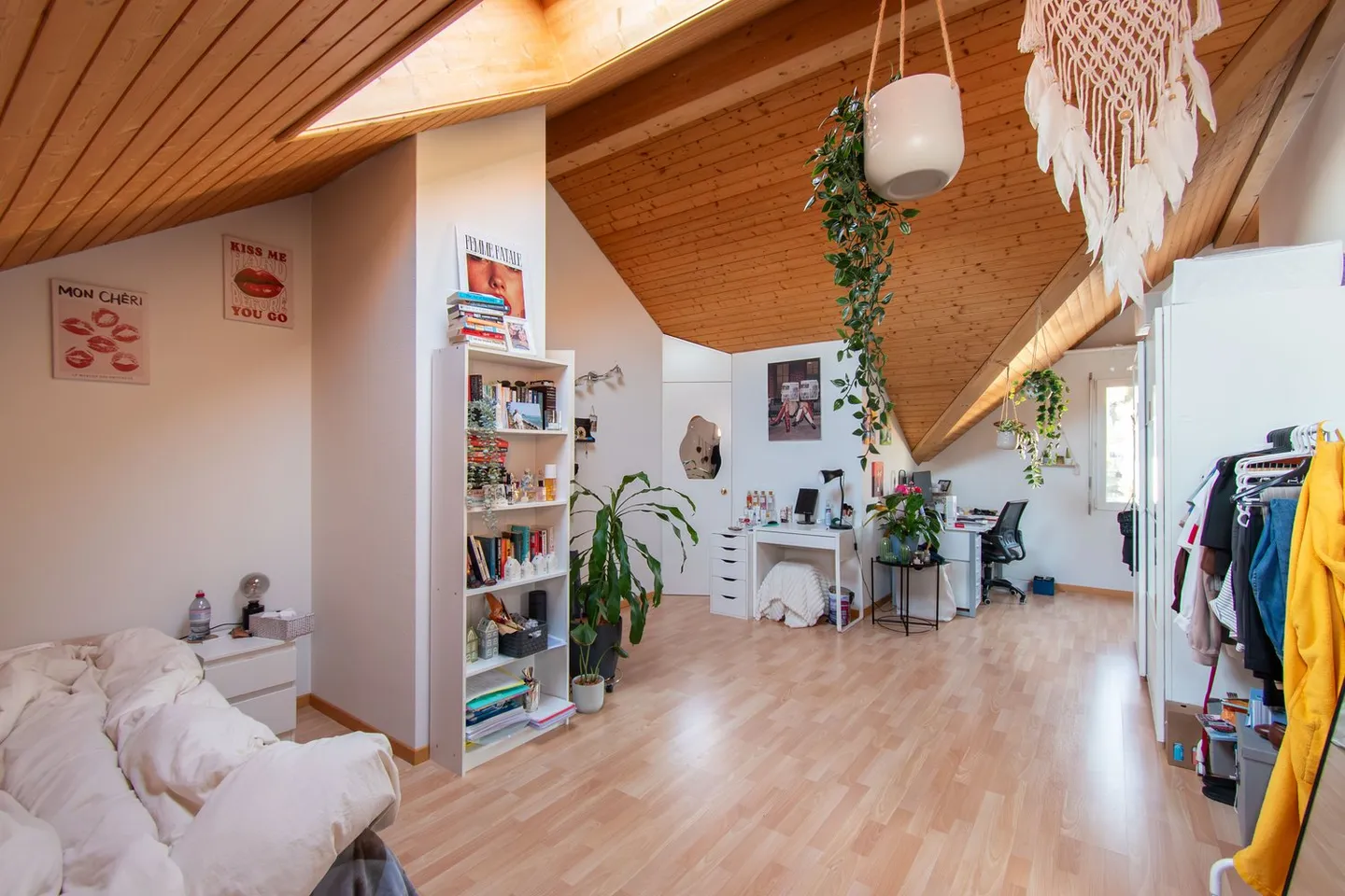 Appartement en duplex attrayant de 5,5 pièces avec balcon - Photo 15 sur 21