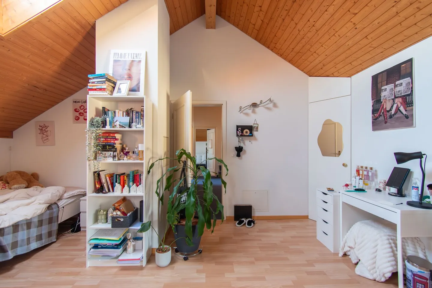 Appartement en duplex attrayant de 5,5 pièces avec balcon - Photo 14 sur 21