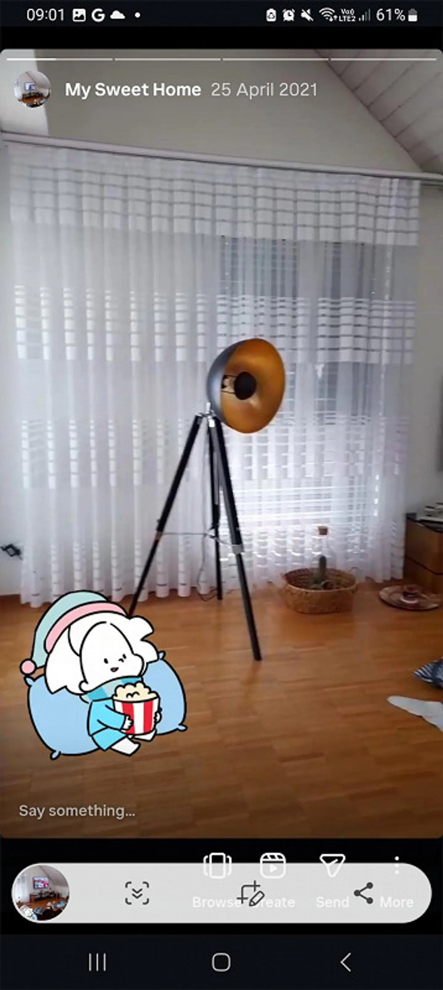 Möbliertes Zimmer mit Bad - Foto 8 von 18