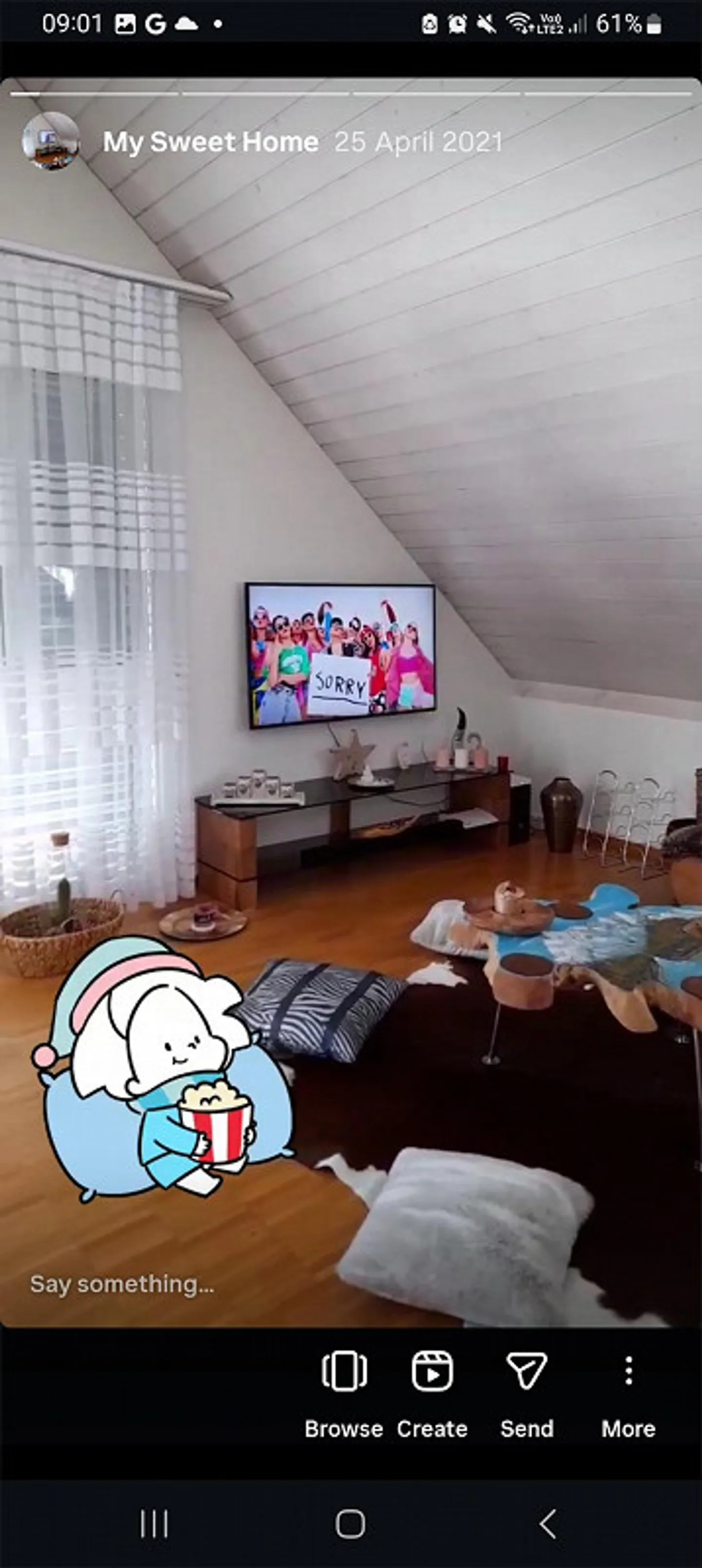 Möbliertes Zimmer mit Bad - Foto 9 von 18