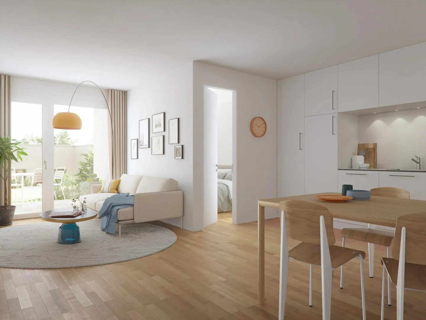 Zu vermieten schöne 2,5-Zimmer-Wohnungen in Bramois - Foto 2 von 13