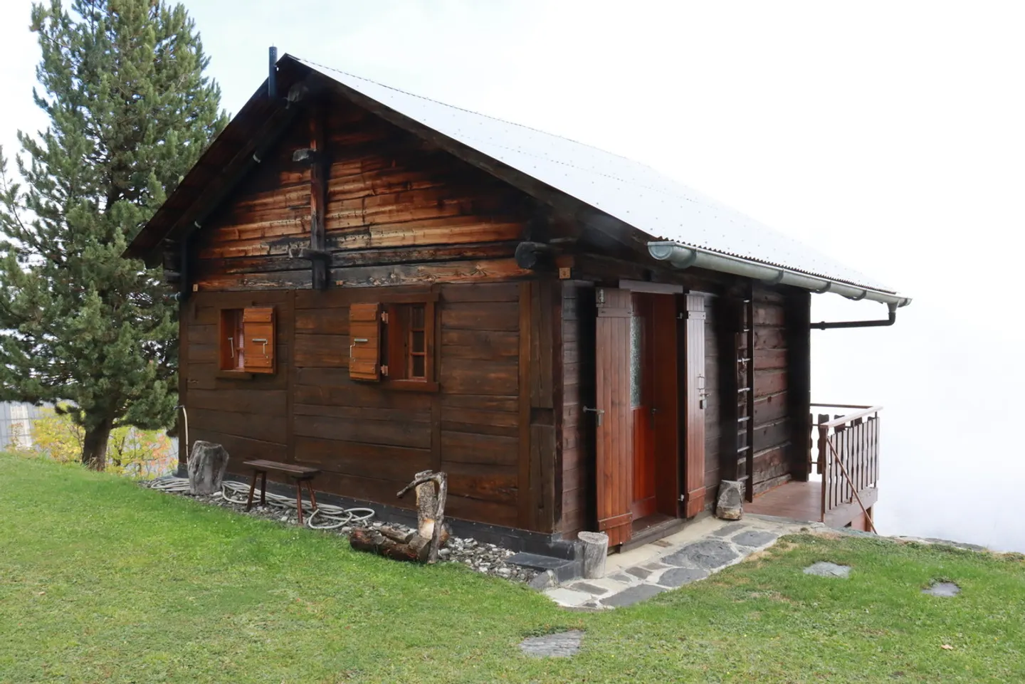 Chalet mit Panoramasicht in Hérémence - Foto 1 von 19