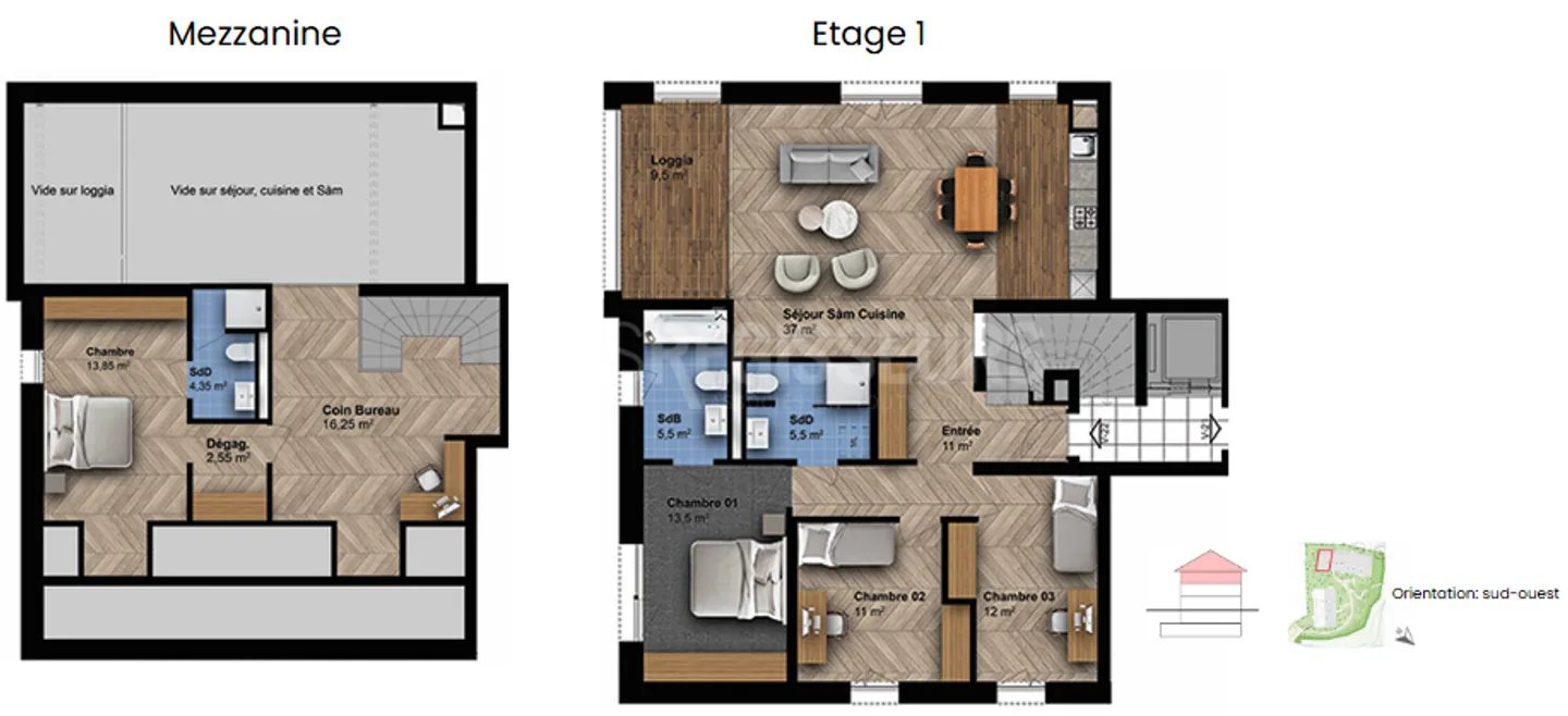 6-Zimmer-Wohnung - Foto 1 von 7