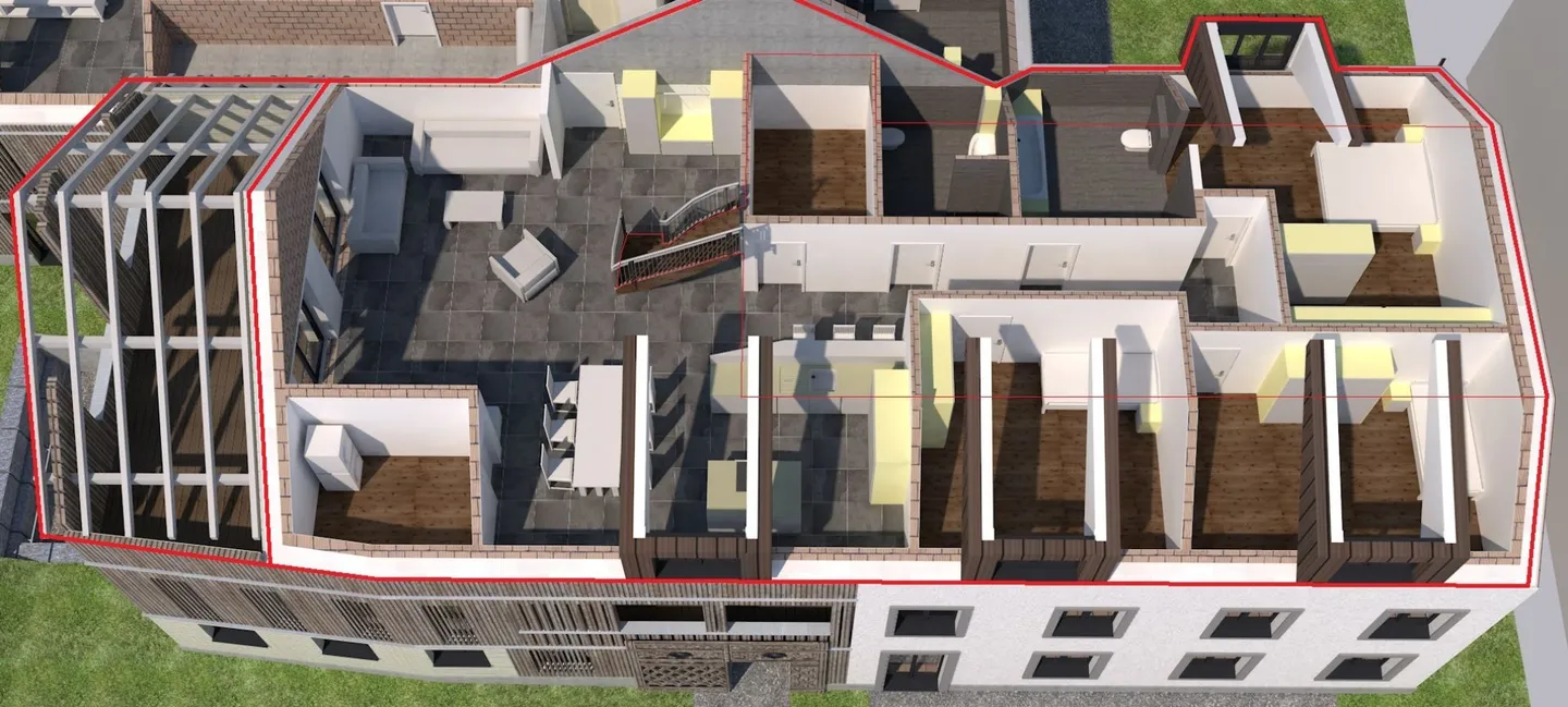 New construction: Condominium (top floor with gallery, No. 8) in rural Liebensberg (municipality of Wiesendangen) - Photo 4 of 9