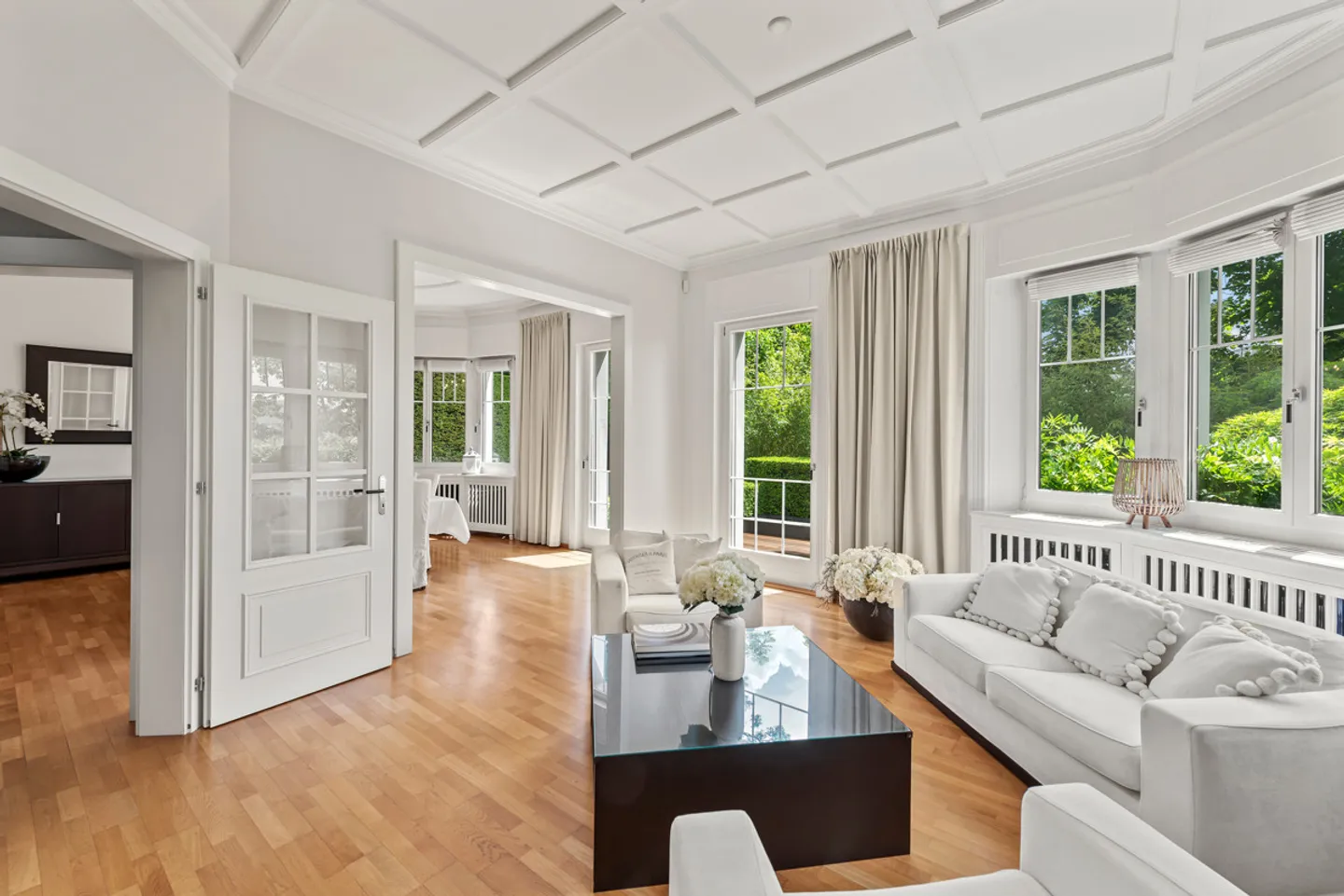 Villa in stile Liberty ristrutturata con giardino elegante sul Zürichberg - Foto 4 di 5