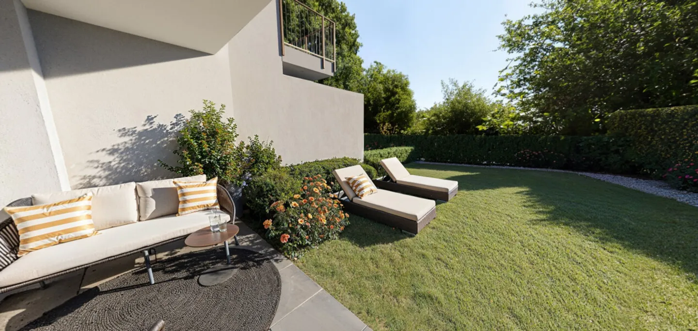 L'âme d'un lieu, baigné de lumière et de verdure, 3,5 pièces, 84 m² - Photo 2 sur 9