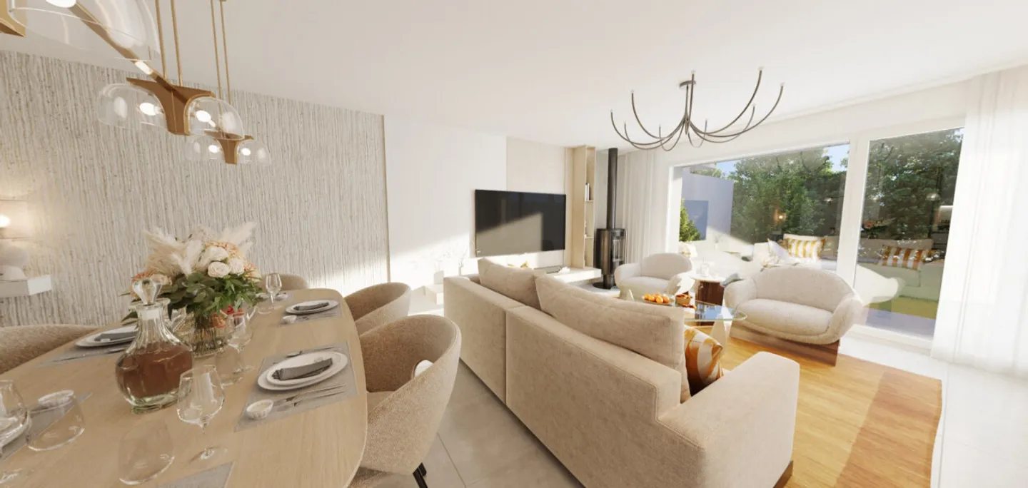 L'âme d'un lieu, baigné de lumière et de verdure, 3,5 pièces, 84 m² - Photo 3 sur 9