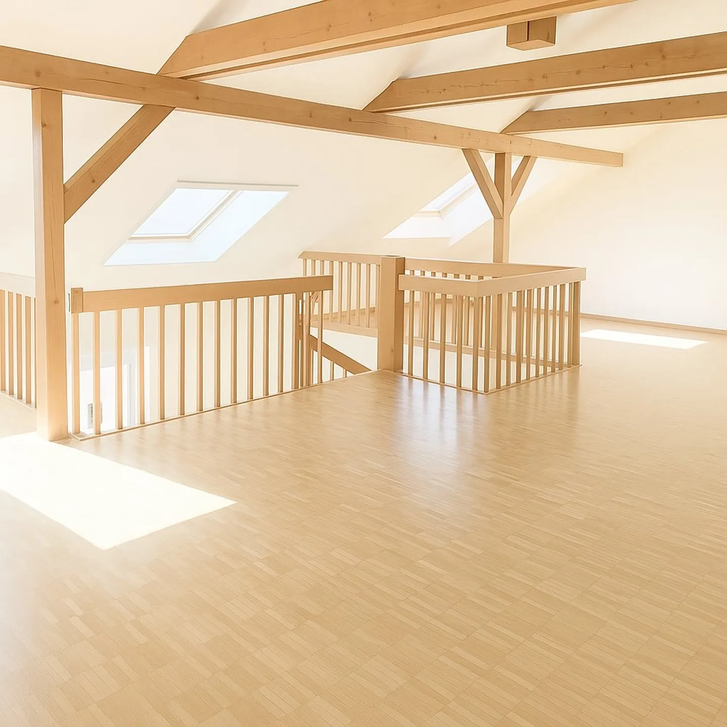 Appartement en duplex rénové dans un emplacement calme près du parc Rosenfeld - Photo 7 sur 9