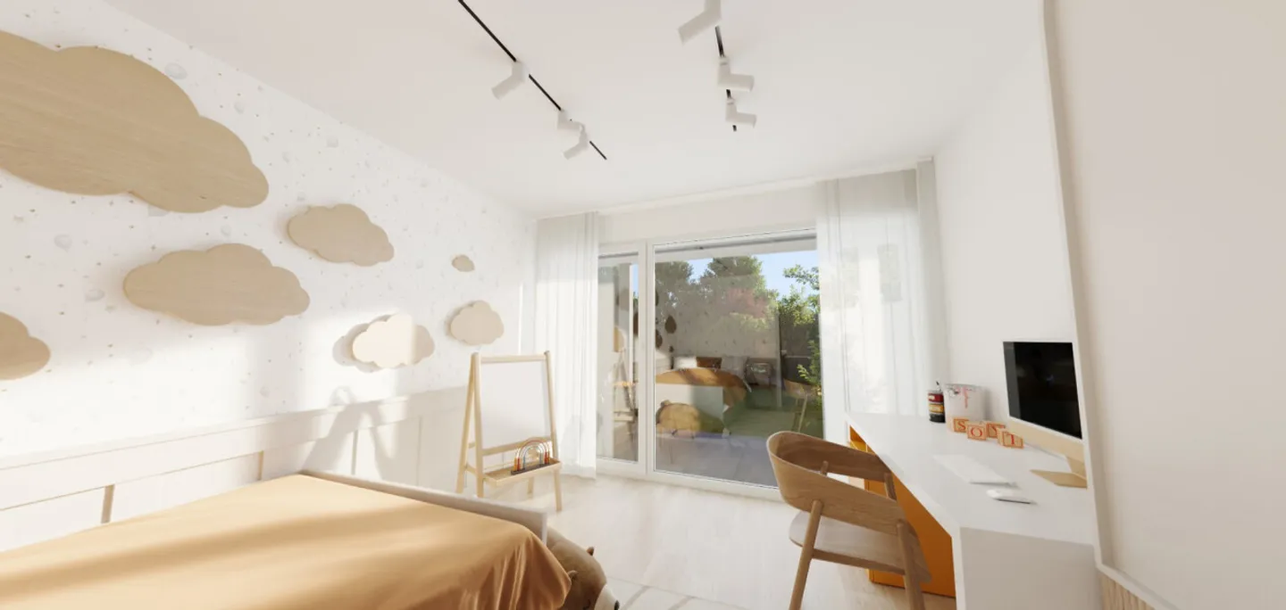 L'âme d'un lieu, baigné de lumière et de verdure, 3,5 pièces, 84 m² - Photo 7 sur 9