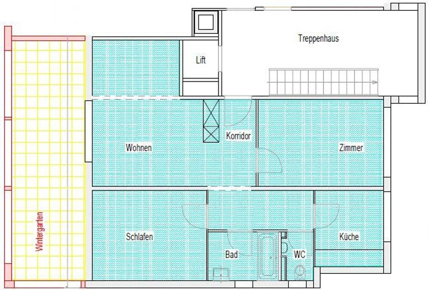 Appartamento 3 1/2 locali 4° piano vicino alla pista di ghiaccio - Foto 11 di 11