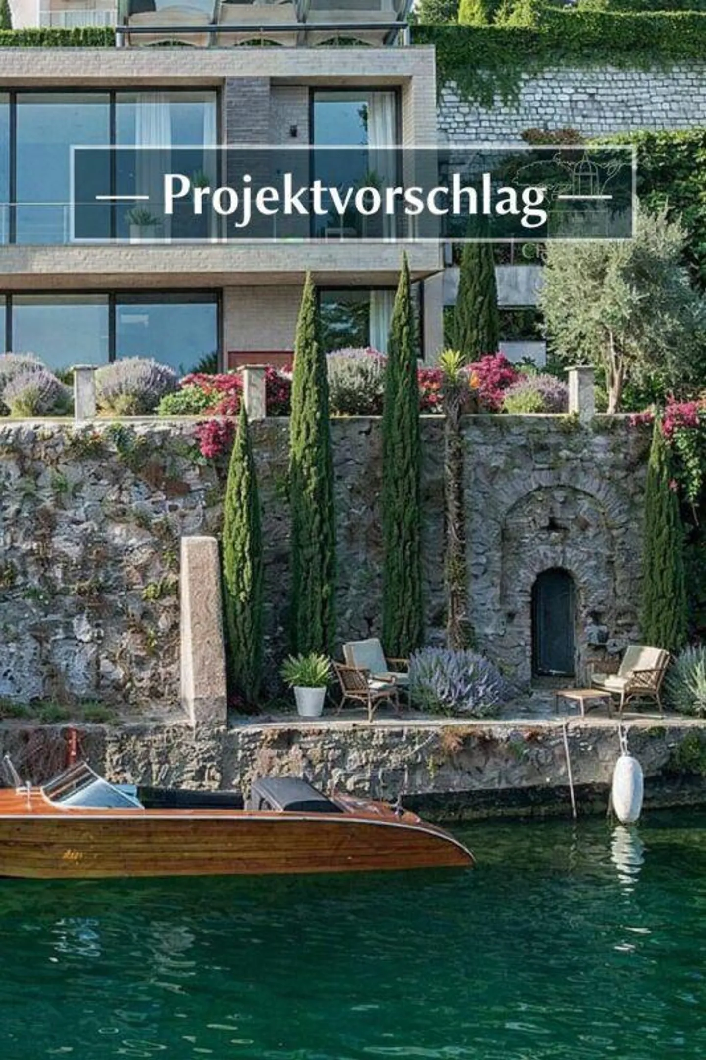 Villa en bord de lac avec quai privé à Morcote - Photo 12 sur 22