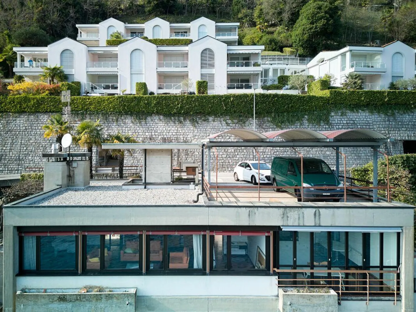 Villa en bord de lac avec quai privé à Morcote - Photo 15 sur 22